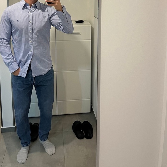 Polo Ralph Lauren Men's Classic-Fit Stretch Poplin Shirt, button down - Picture 2 of 2